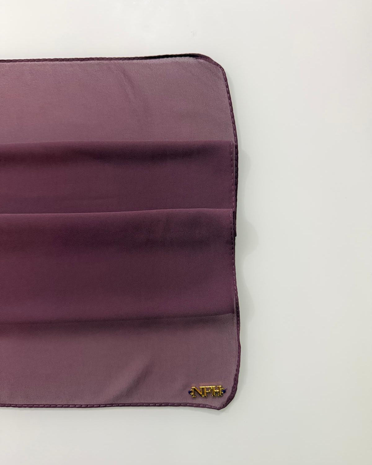 Signature Chiffon Hijab - Plum