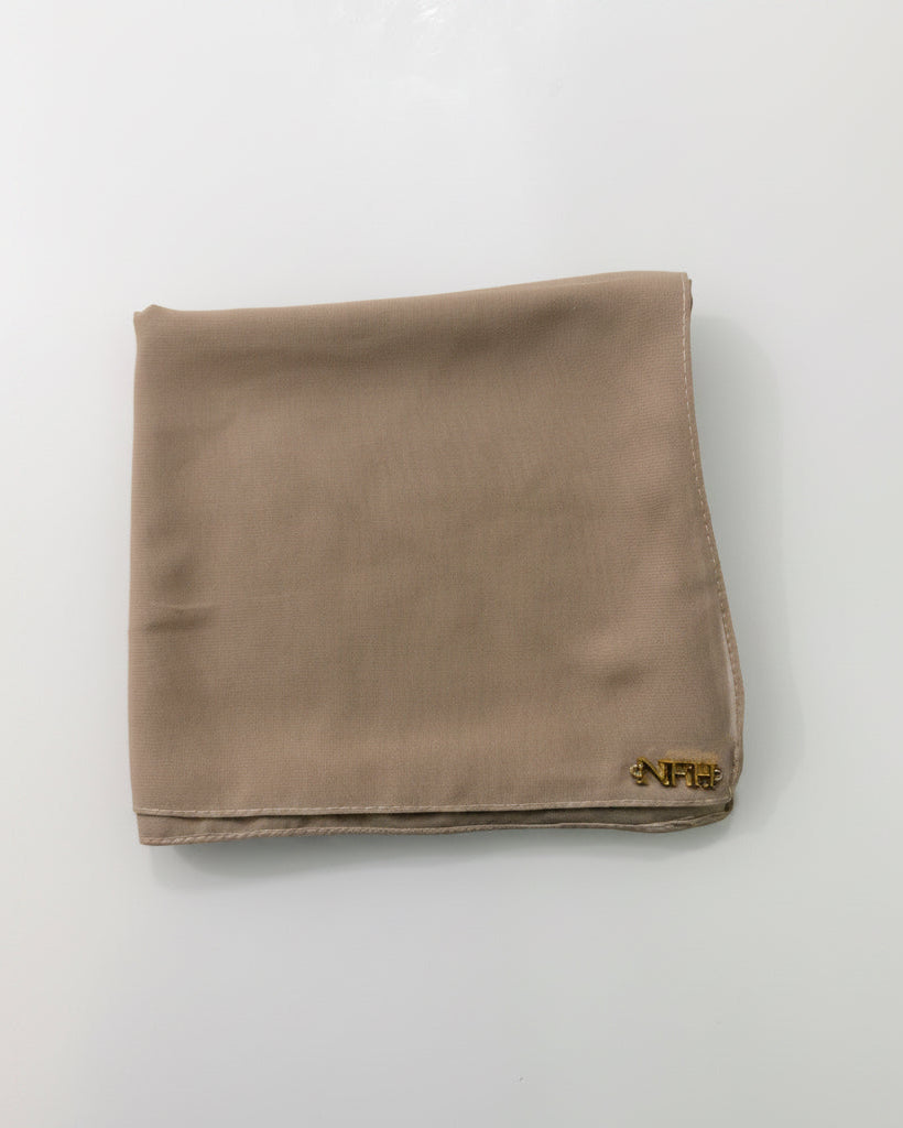 Signature Chiffon Hijab - Mocha