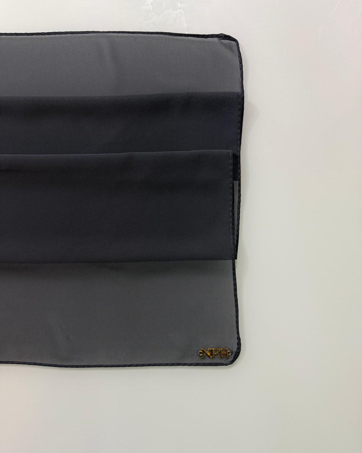 Signature Chiffon Hijab - Charcoal