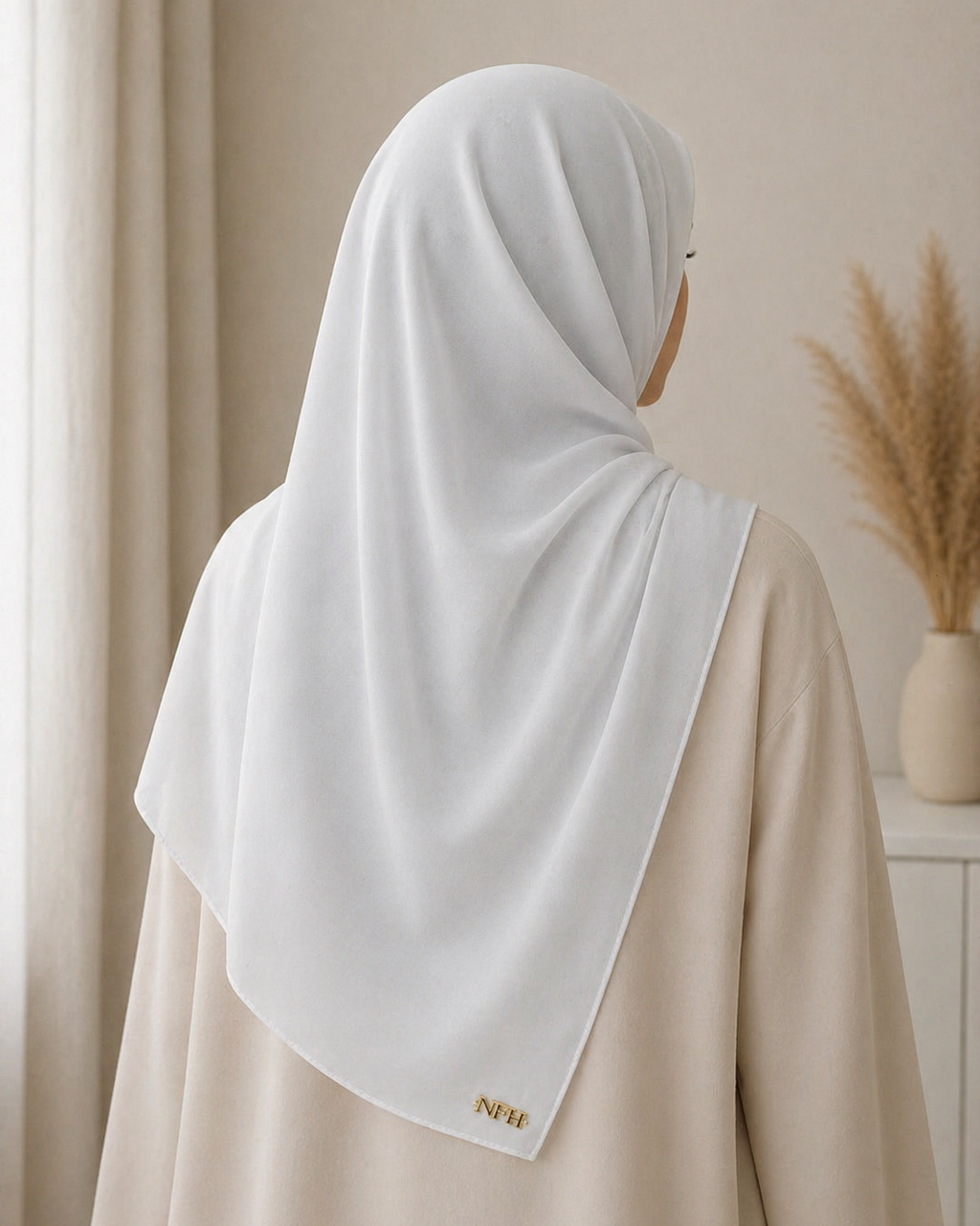 Essential White Go-Getter Hijab