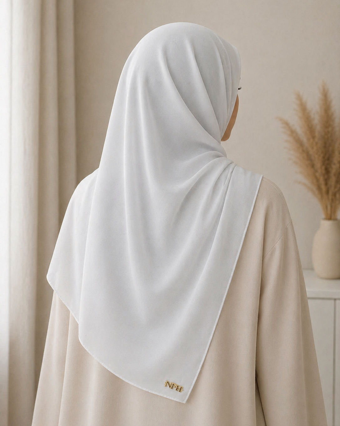 Essential White Go-Getter Hijab