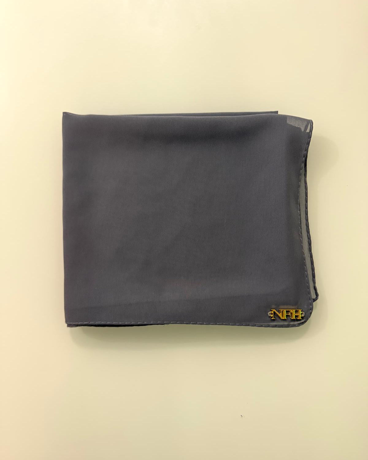 Signature Chiffon Hijab - Charcoal